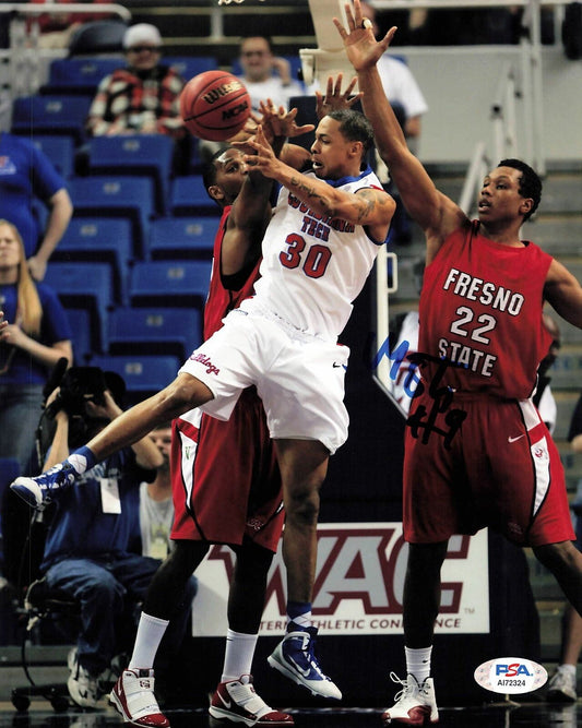 GREG SMITH Signed 8x10 photo PSA/DNA Fresno State Autographed Clippers