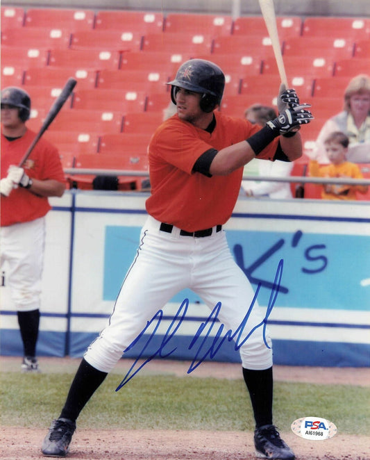 NICK MARKAKIS signed 8x10 photo PSA/DNA Atlanta Braves Autographed