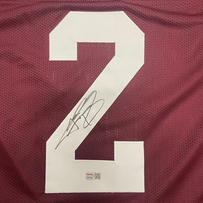 Johnny Manziel Signed Jersey Tristar Texas A&M Aggies