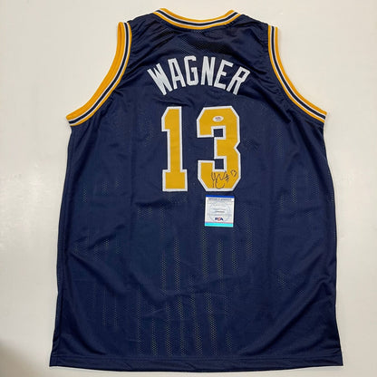 Mo Wagner signed jersey PSA/DNA Michigan Autographed