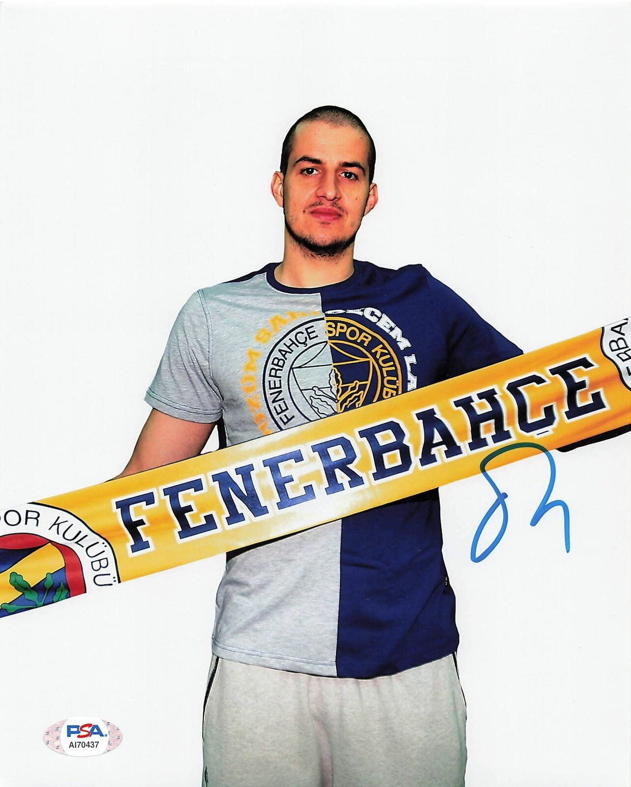 NEMANJA BJELICA signed 8x10 photo PSA/DNA Fenerbahce Autographed