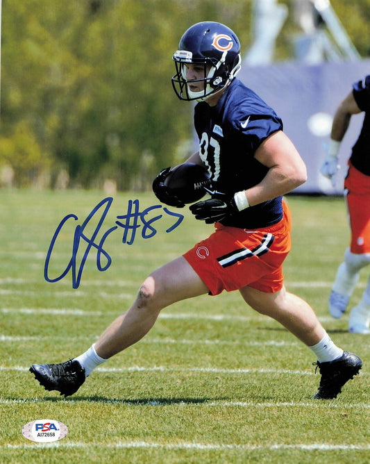 ADAM SHAHEEN Signed 8x10 photo PSA/DNA Chicago Bears Autographed