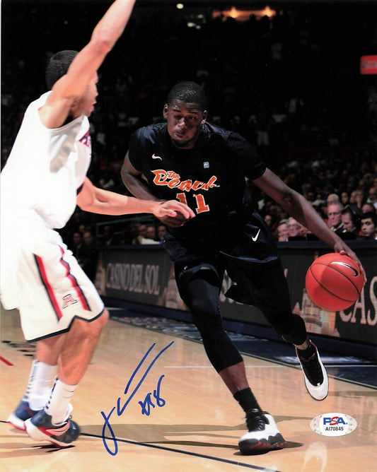 James Ennis signed 8x10 photo PSA/DNA Miami Heat Autographed