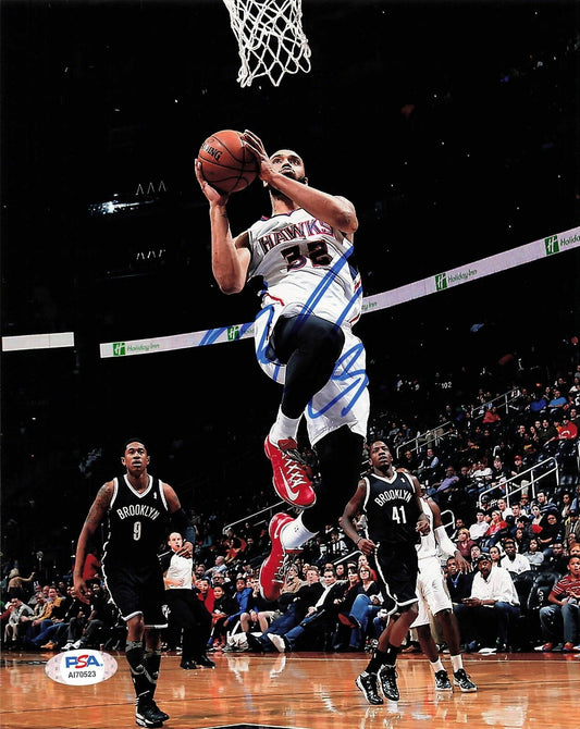 MIKE SCOTT signed 8x10 photo PSA/DNA Atlanta Hawks Autographed