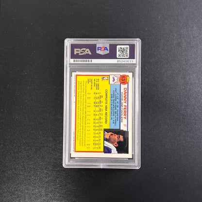 1992 Topps #131 Danny Ferry Signed Card AUTO PSA Slabbed Cavs