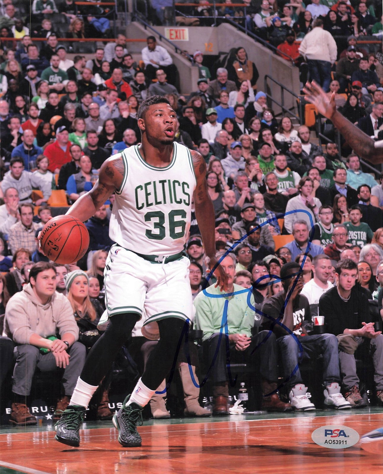 Marcus Smart Signed Photo PSA Boston Celtics