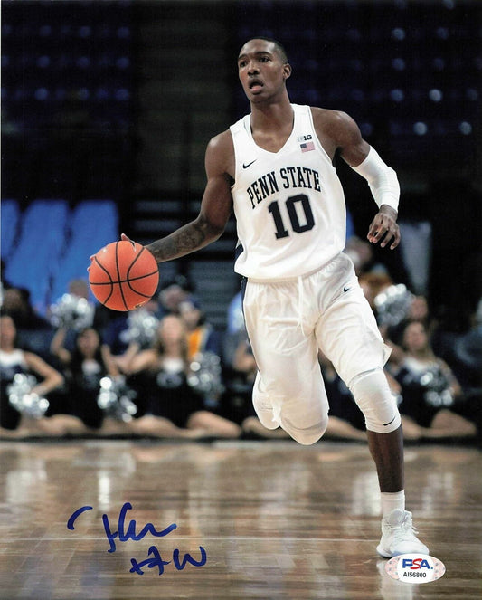 Tony Carr signed 8x10 photo PSA/DNA Penn State Nittany Lions Autographed