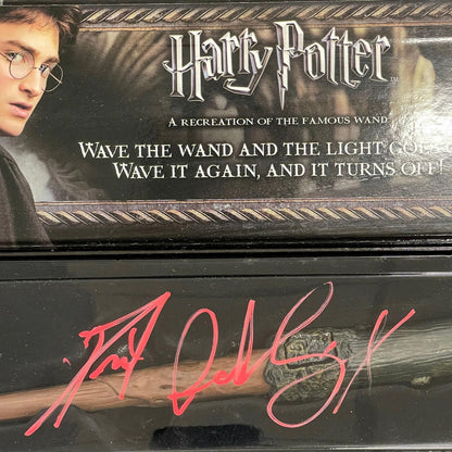 Daniel Radcliffe Signed Harry Potter Wand Toybox PSA/DNA Limited Edition