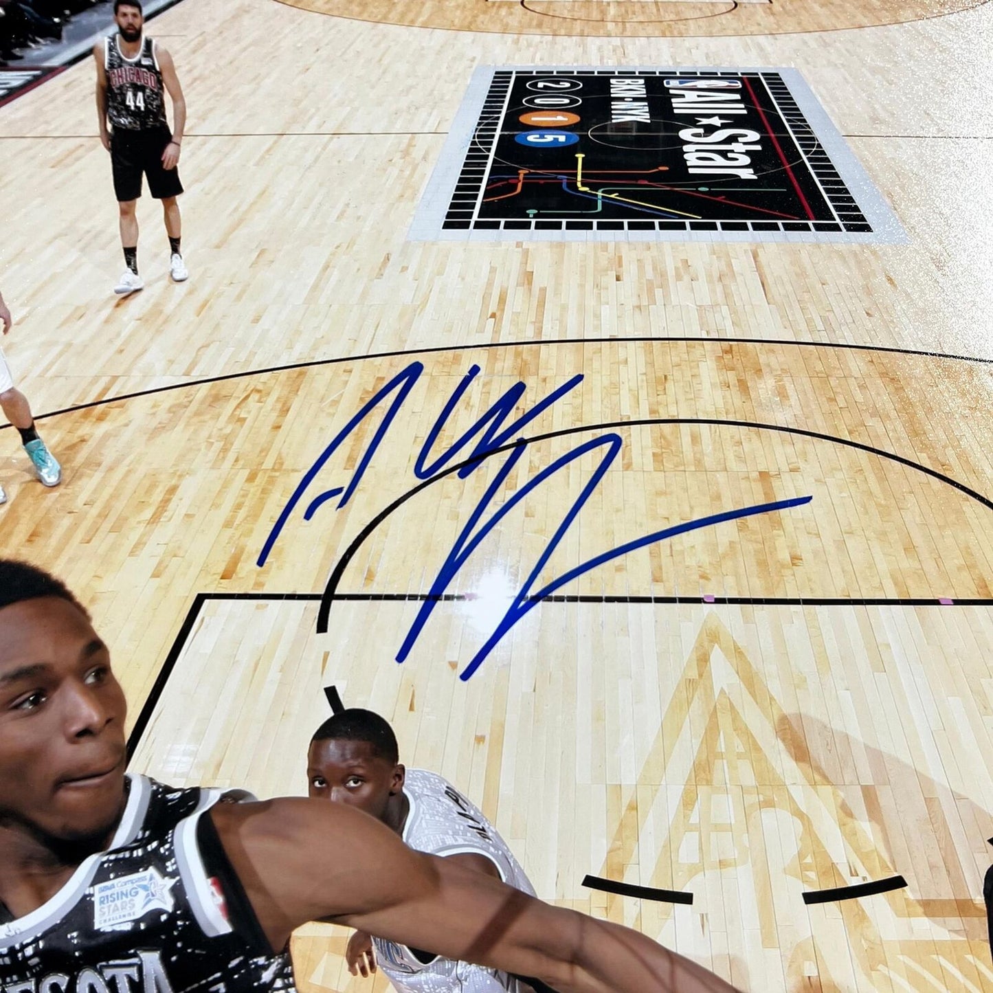 Andrew Wiggins Signed 11x14 Photo PSA/DNA Minnesota Timberwolves Autographed