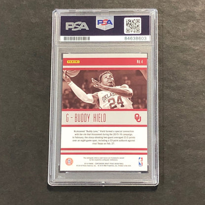 2016-17 Contenders Draft Picks #4 Buddy Hield Signed Card AUTO PSA Slabbed Oklah
