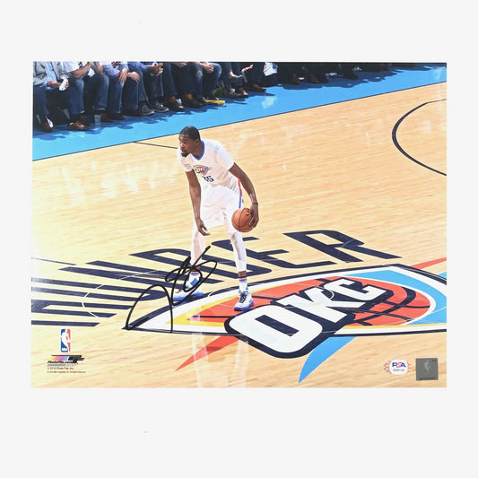 Kevin Durant signed 11x14 photo PSA/DNA Oklahoma City Thunder Autographed Nets