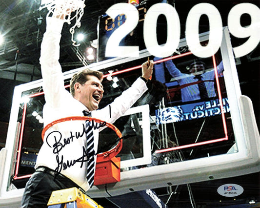 GENO AURIEMMA signed 8x10 photo PSA/DNA Autographed