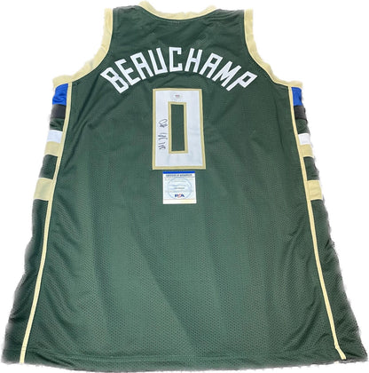 Marjon Beauchamp signed jersey PSA/DNA Milwaukee Bucks Autographed