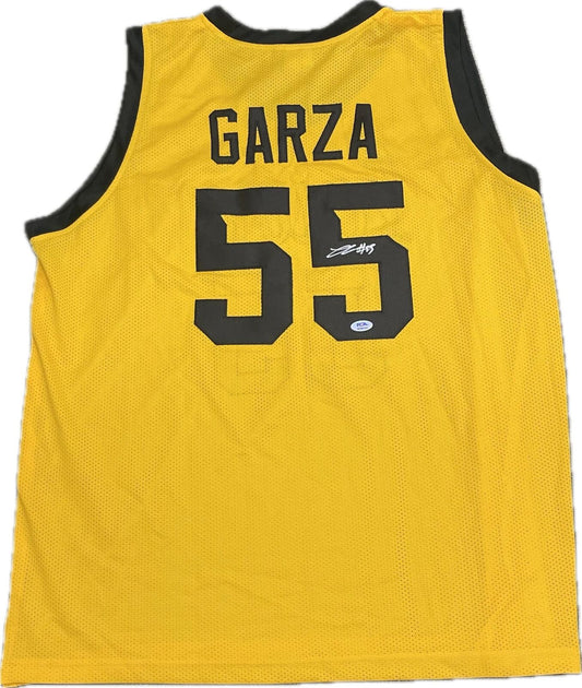 Luka Garza signed jersey PSA Iowa Hawkeyes Autographed