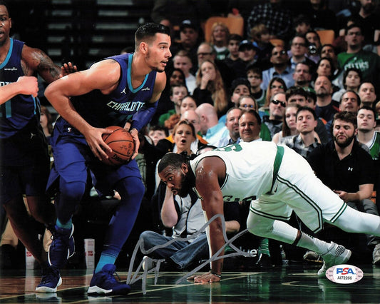 WILLY HERNANGOMEZ signed 8x10 photo PSA/DNA Charlotte Hornets Autographed