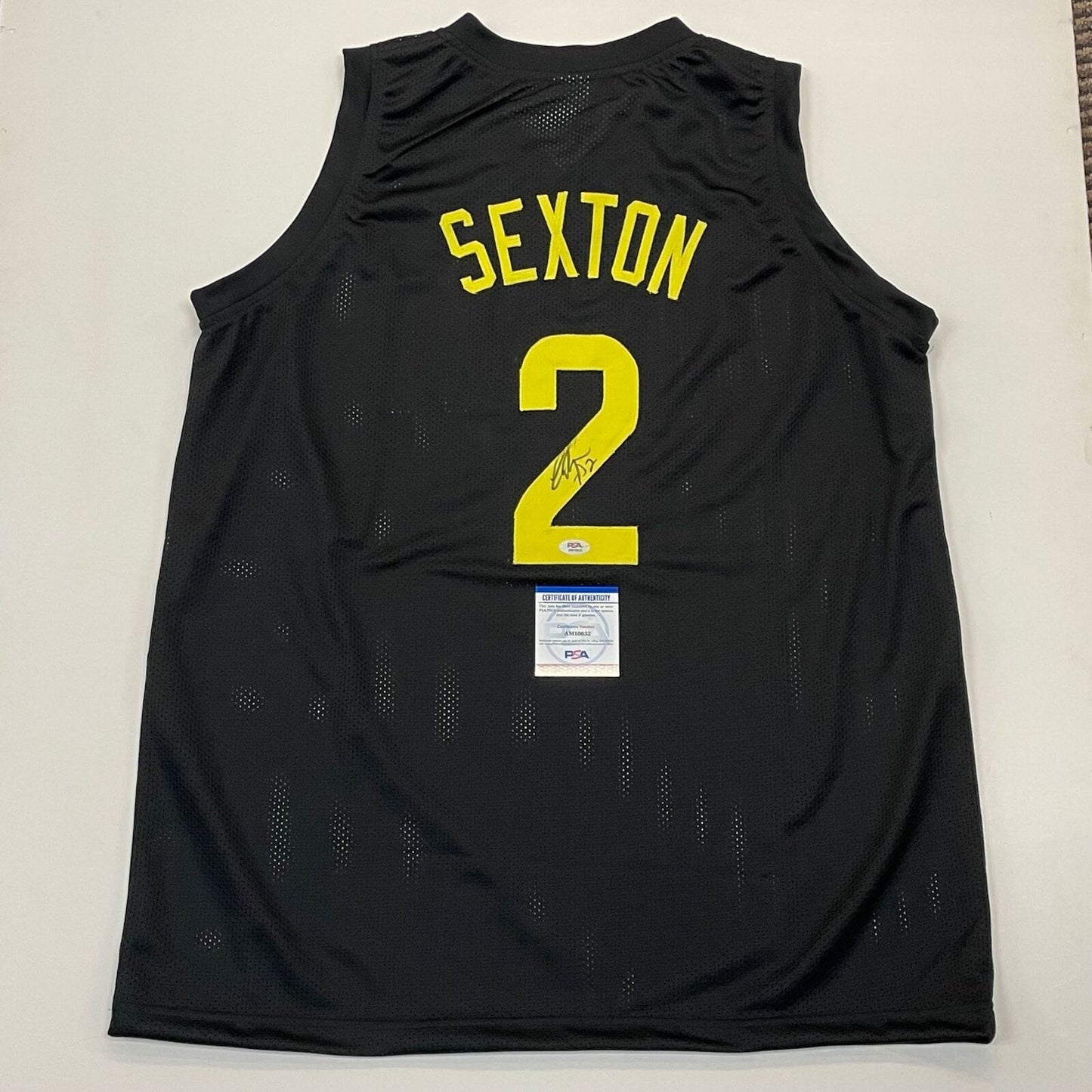 Collin Sexton Signed Jersey PSA/DNA Utah Jazz Autographed