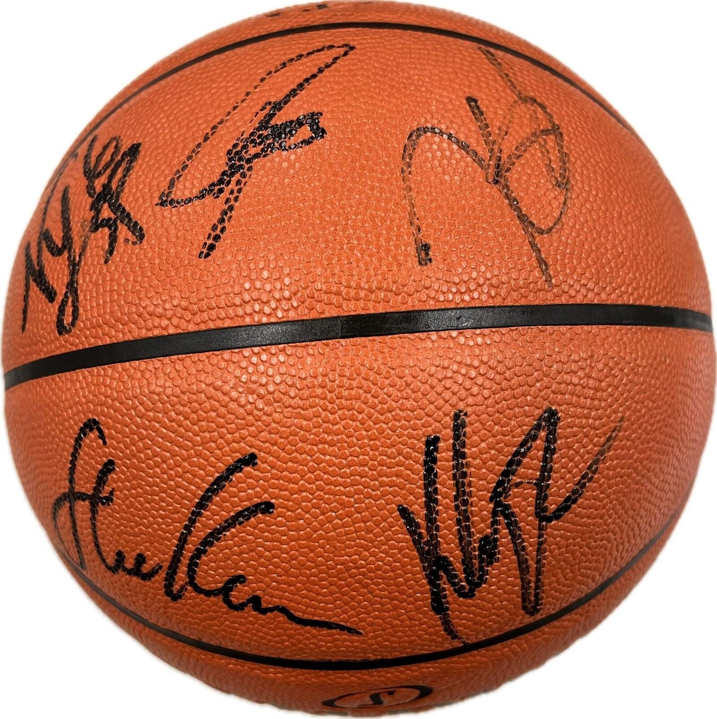 2017-18 Golden State Warriors Team signed Basketball PSA/DNA LOA Warriors autogr