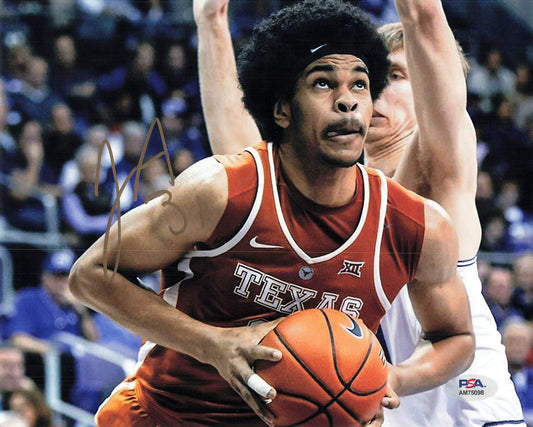 Jarrett Allen Signed 8x10 Photo PSA/DNA Texas Longhorns Autographed