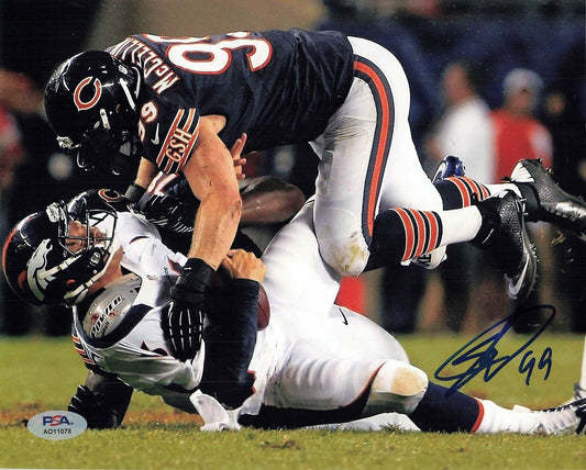 SHEA MCCLELLIN signed 8x10 Photo PSA Chicago Bears Football Autographed