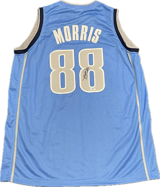 Markieff Morris Signed Jersey PSA/DNA Dallas Mavericks Autographed