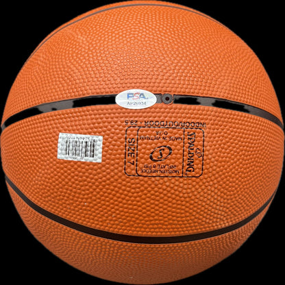 Danny Wolf  Signed Basketball PSA Michigan Wolverines