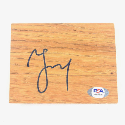 Jonas Valanciunas Signed Floorboard PSA/DNA Autographed