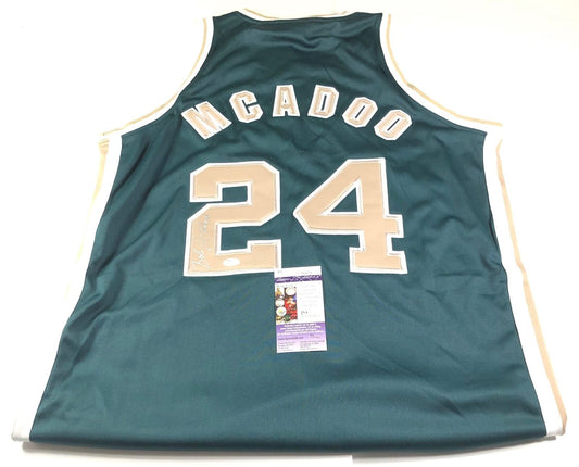 Bob McAdoo signed jersey JSA Autographed Ben Smith High School