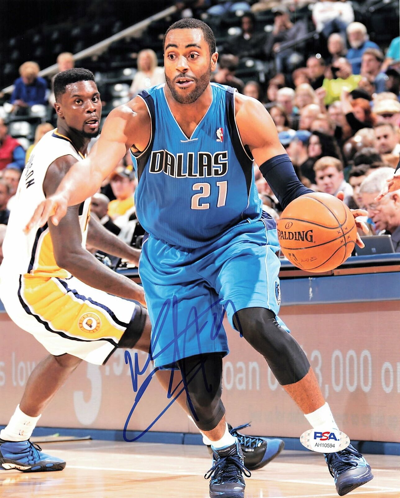 Wayne Ellington signed 8x10 photo PSA/DNA Dallas Mavericks Autographed