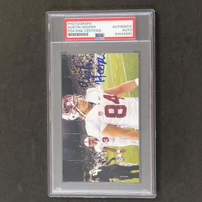 Austin Hooper Signed Photo PSA/DNA Slabbed Autographed Stanford