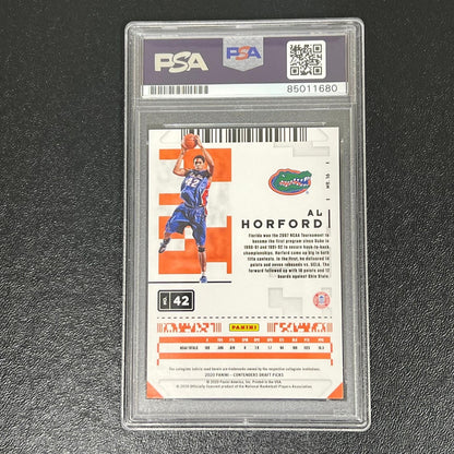 2020 Panini-Contenders #16 Al Horford Signed Card PSA Slabbed Florida