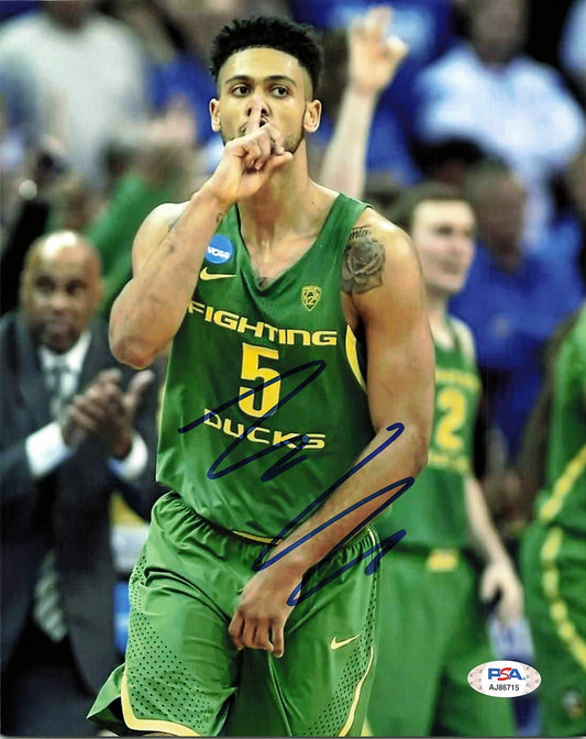 TYLER DORSEY signed 8x10 photo PSA/DNA Oregon Ducks Autographed