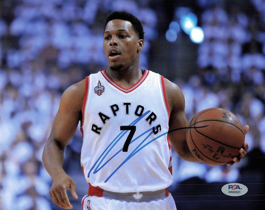 Kyle Lowry signed 8x10 photo PSA/DNA Toronto Raptors Autographed