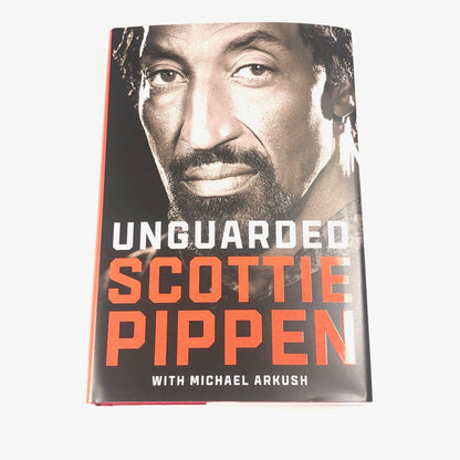 Scottie Pippen Signed Book PSA/DNA Autographed Unguarded Chicago Bulls