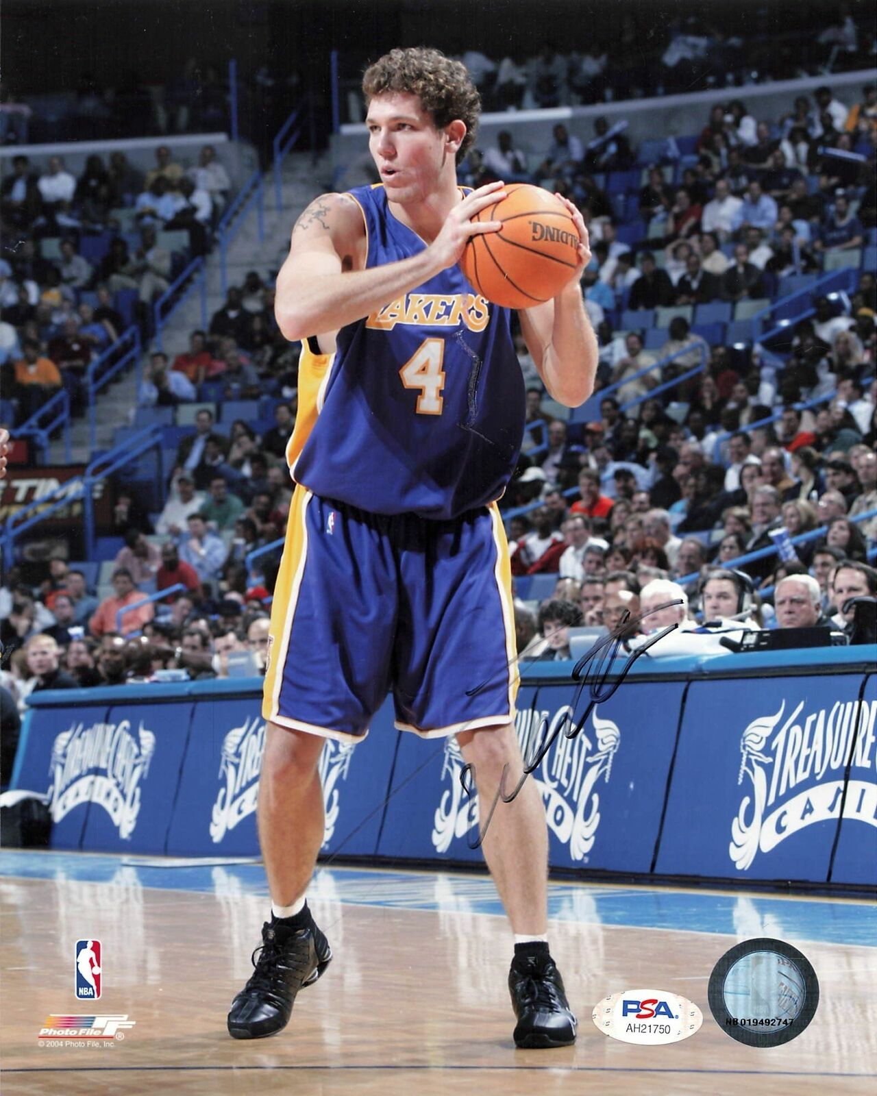 Luke Walton signed 8x10 photo PSA/DNA Los Angeles Lakers Autographed