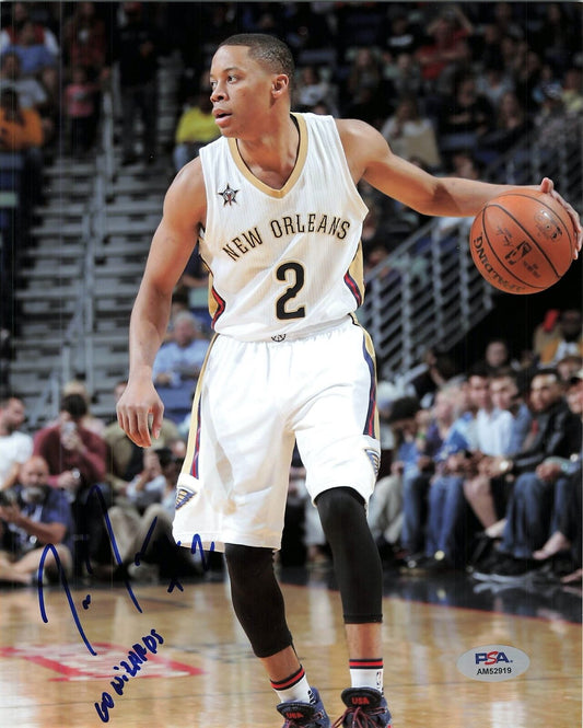 Tim Frazier signed 8x10 photo PSA/DNA New Orleans Pelicans Autographed