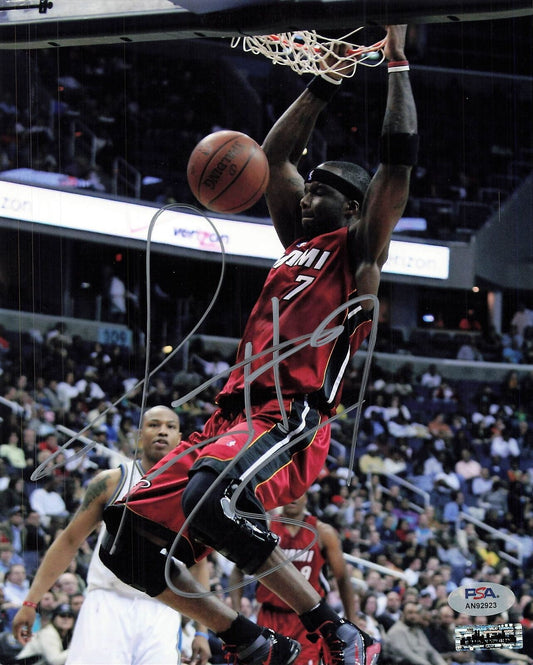 Jermaine O'Neal Signed 8x10 Photo PSA/DNA Heat Autographed