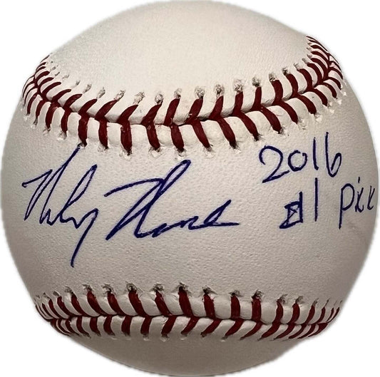 Mickey Moniak signed baseball "2016 #1 Pick" PSA/DNA Philadelphia Phillies autog