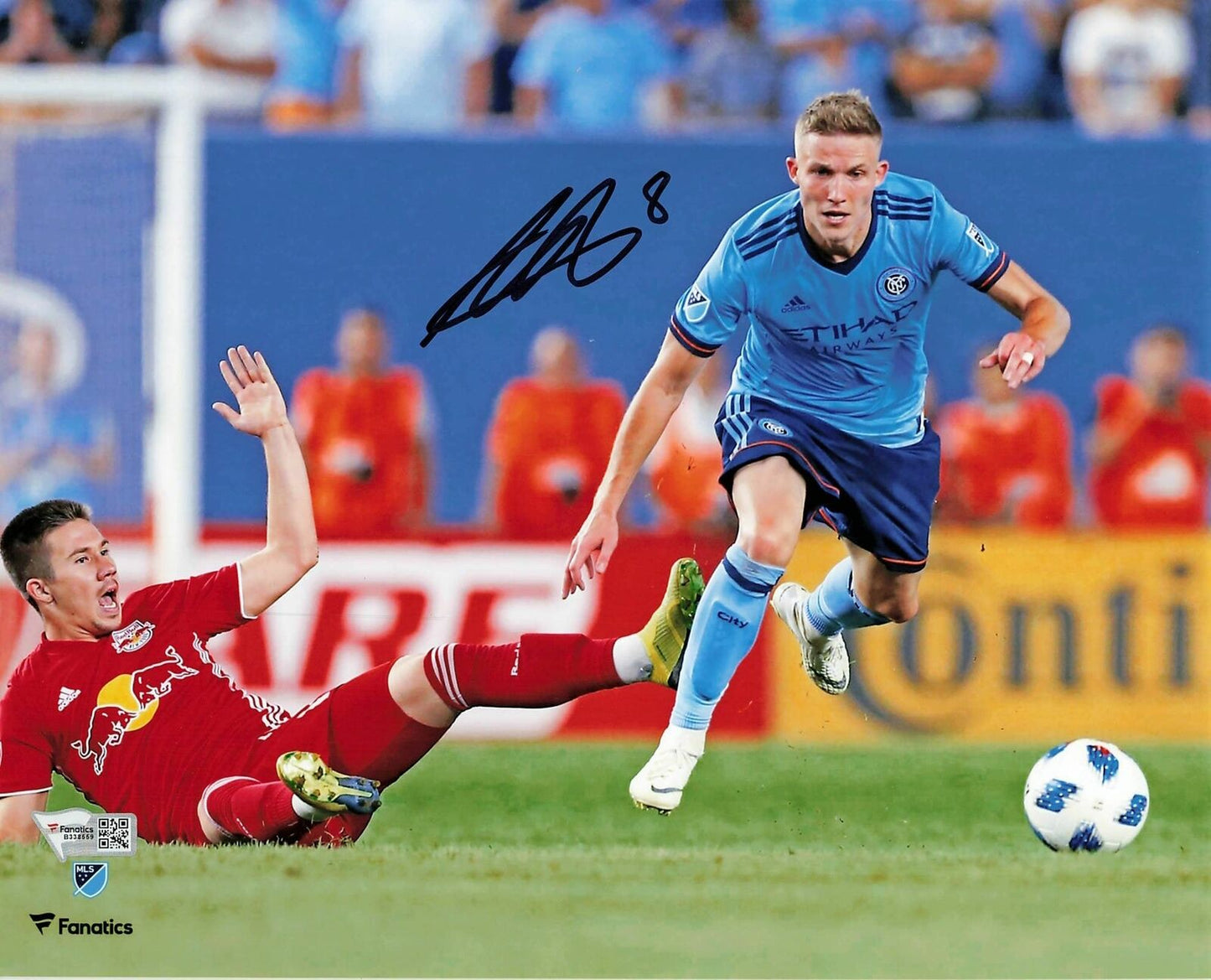 Alex Ring signed 8x10 photo Fanatics New York City FC Autographed