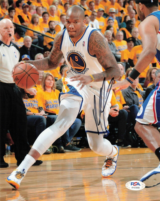 Marreese Speights signed 8x10 photo PSA/DNA Warriors Autographed Mo