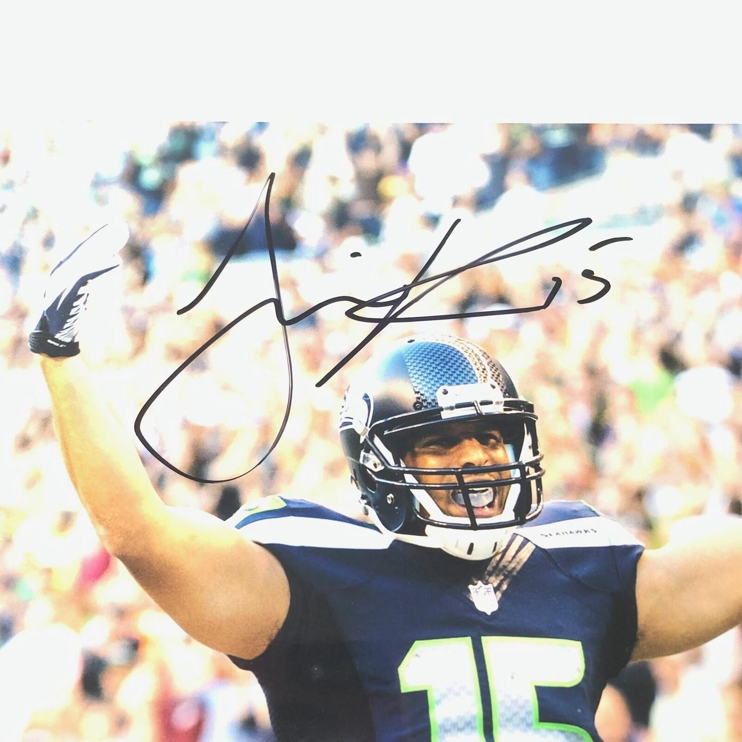 Jermaine Kearse signed 11x14 photo PSA/DNA Seattle Seahawks Autographed