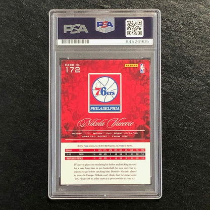 2012-13 Panini Prestige #172 Nikola Vucevic Signed Card AUTO PSA Slabbed RC 76er