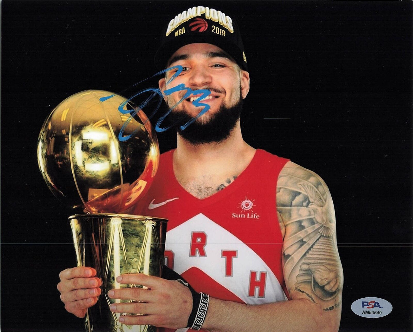 Fred Vanvleet signed 8x10 photo PSA/DNA Autographed Raptors