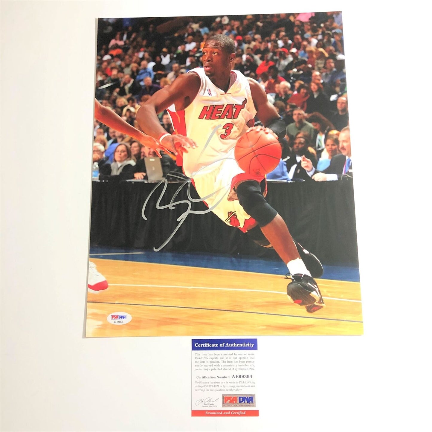 Dwyane Wade signed 11x14 photo PSA/DNA Miami Heat Autographed