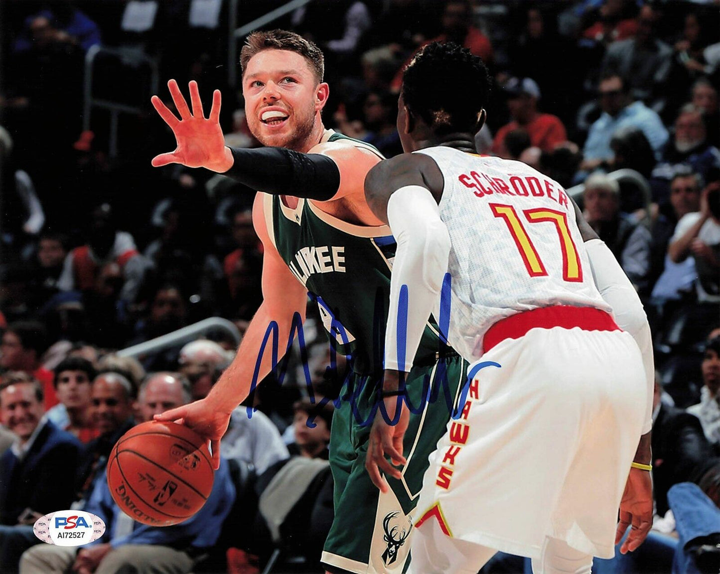 Matthew Dellavedova signed 8x10 photo PSA/DNA Milwaukee Bucks Autographed