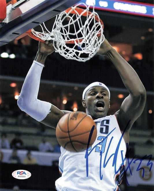 Brendan Haywood signed 8x10 photo PSA/DNA Charlotte Bobcats Autographed