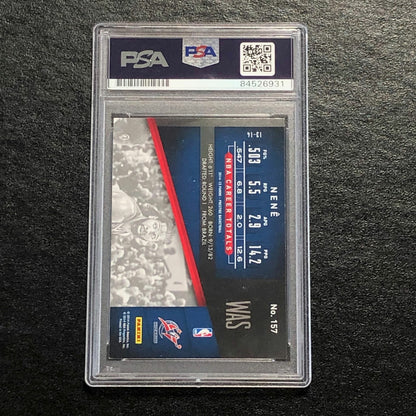 2014-15 Panini Prestige #167 Nene Signed AUTO PSA Slabbed Wizards