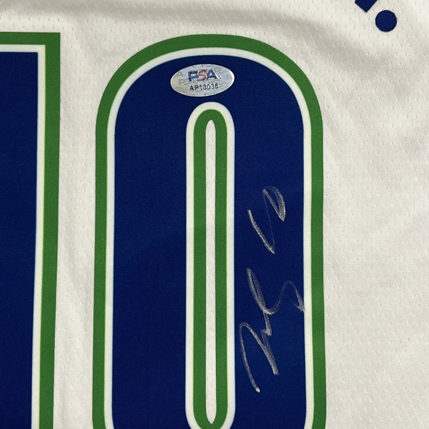 Mike Conley Signed Jersey PSA Minnesota Timberwolves Autographed