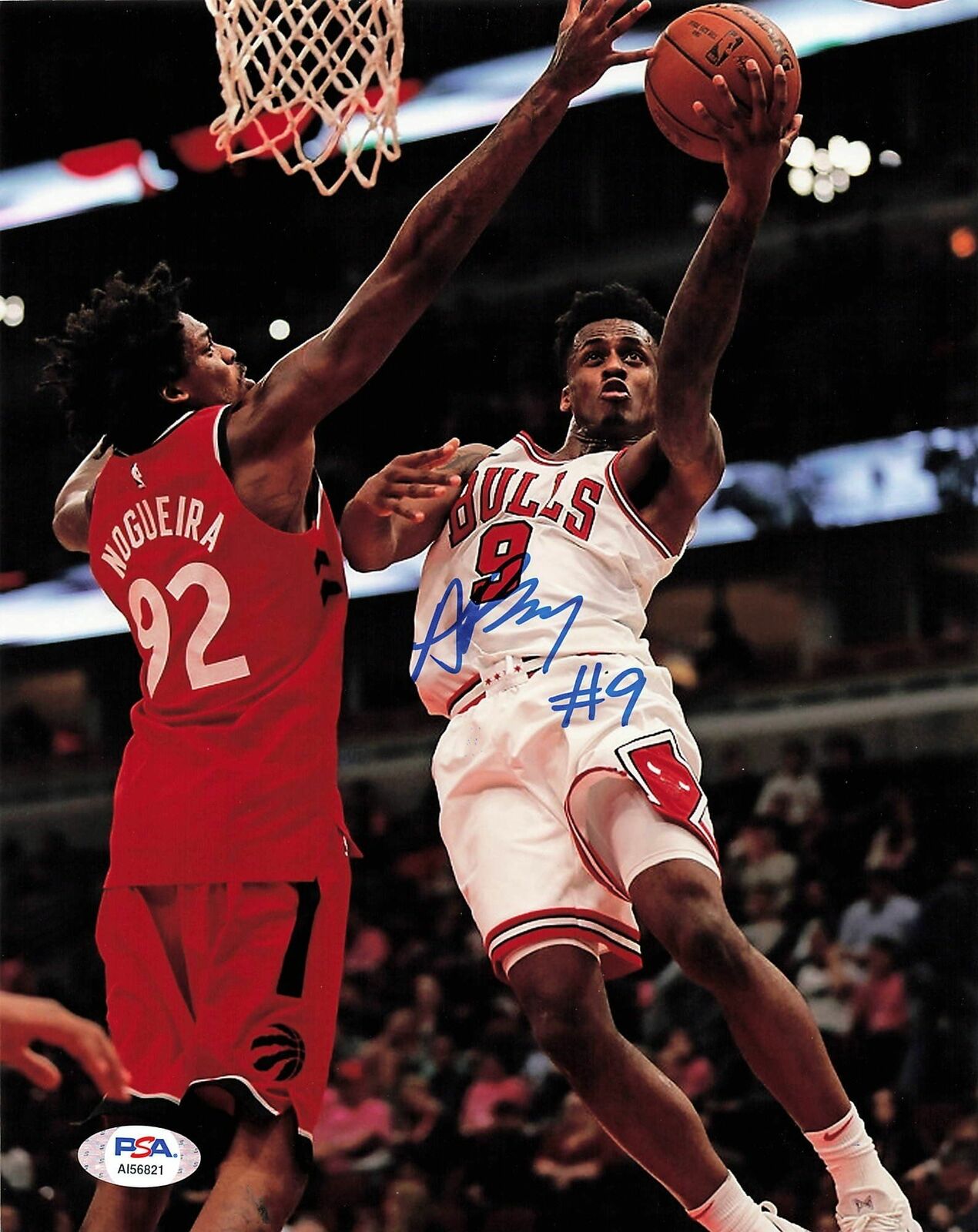 ANTONIO BLAKENEY signed 8x10 photo PSA/DNA Chicago Bulls Autographed