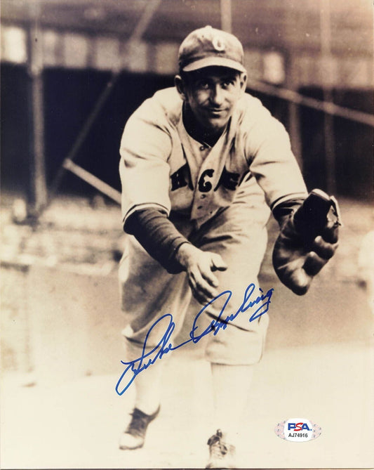 LUKE APPLING signed 8x10 photo Chicago White Sox PSA/DNA Autographed