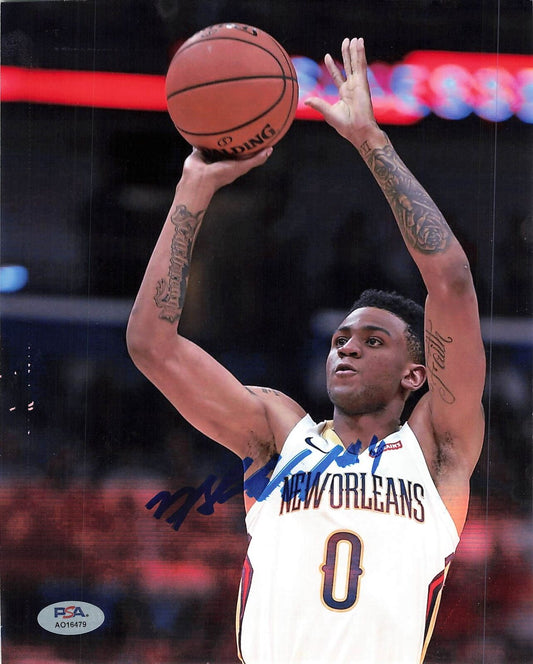 Nickeil Alexander-Walker signed 8x10 photo PSA/DNA New Orleans Pelicans Autograp